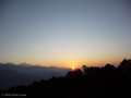 Sonnenaufgang bei Dhampus